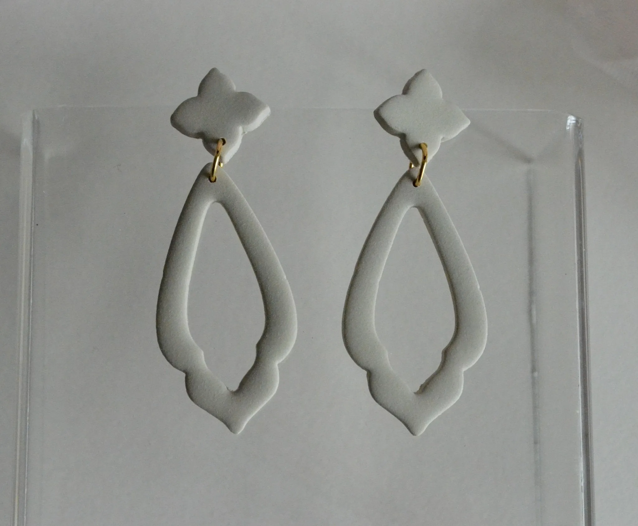 Elegant Evelynn Clay Dangles