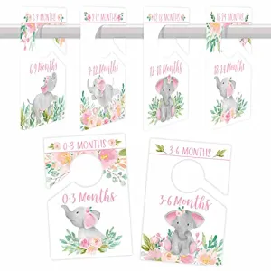 Elephant Baby Closet Dividers