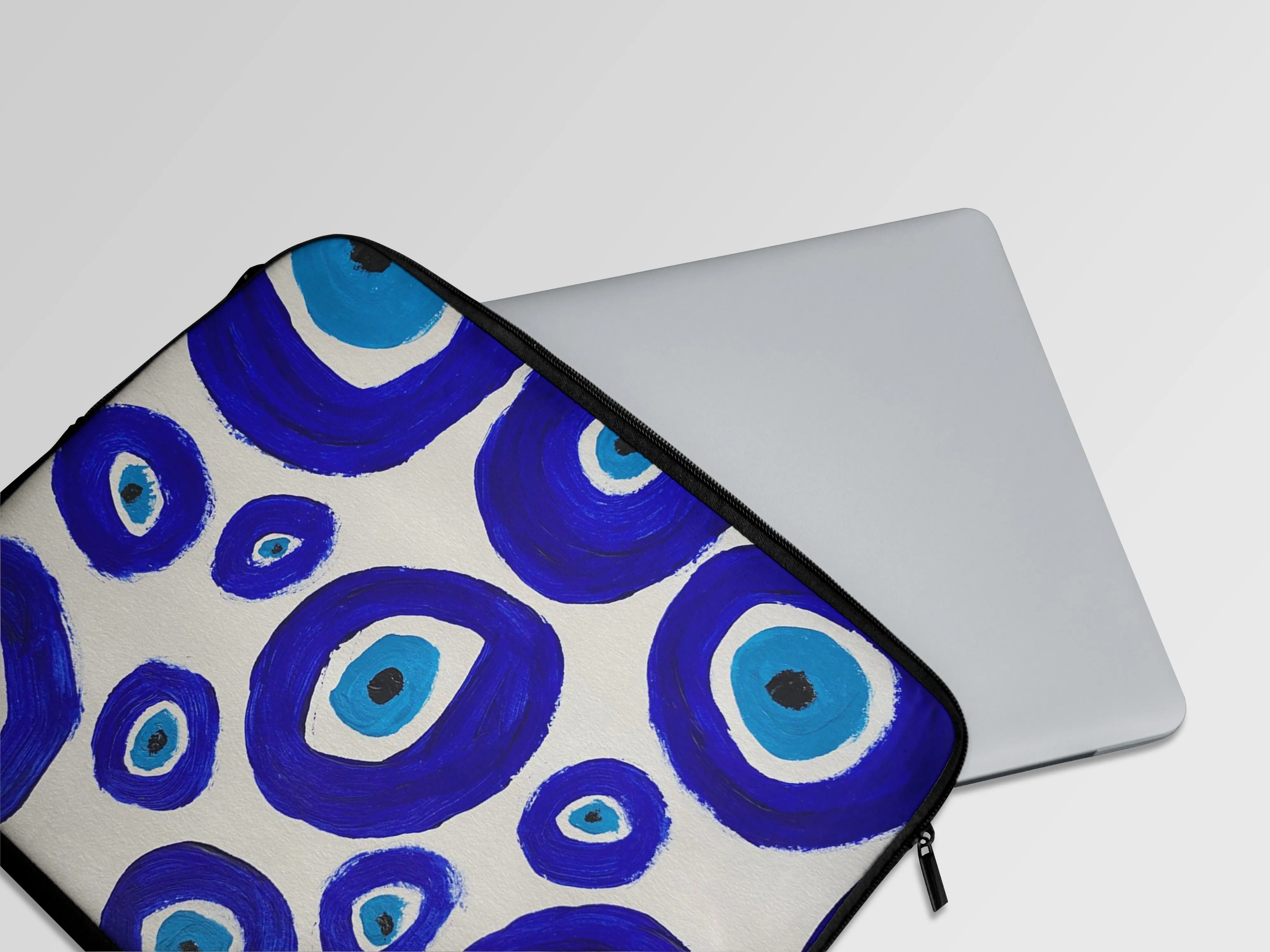 Evil Eye Abstract Laptop Sleeve Bag