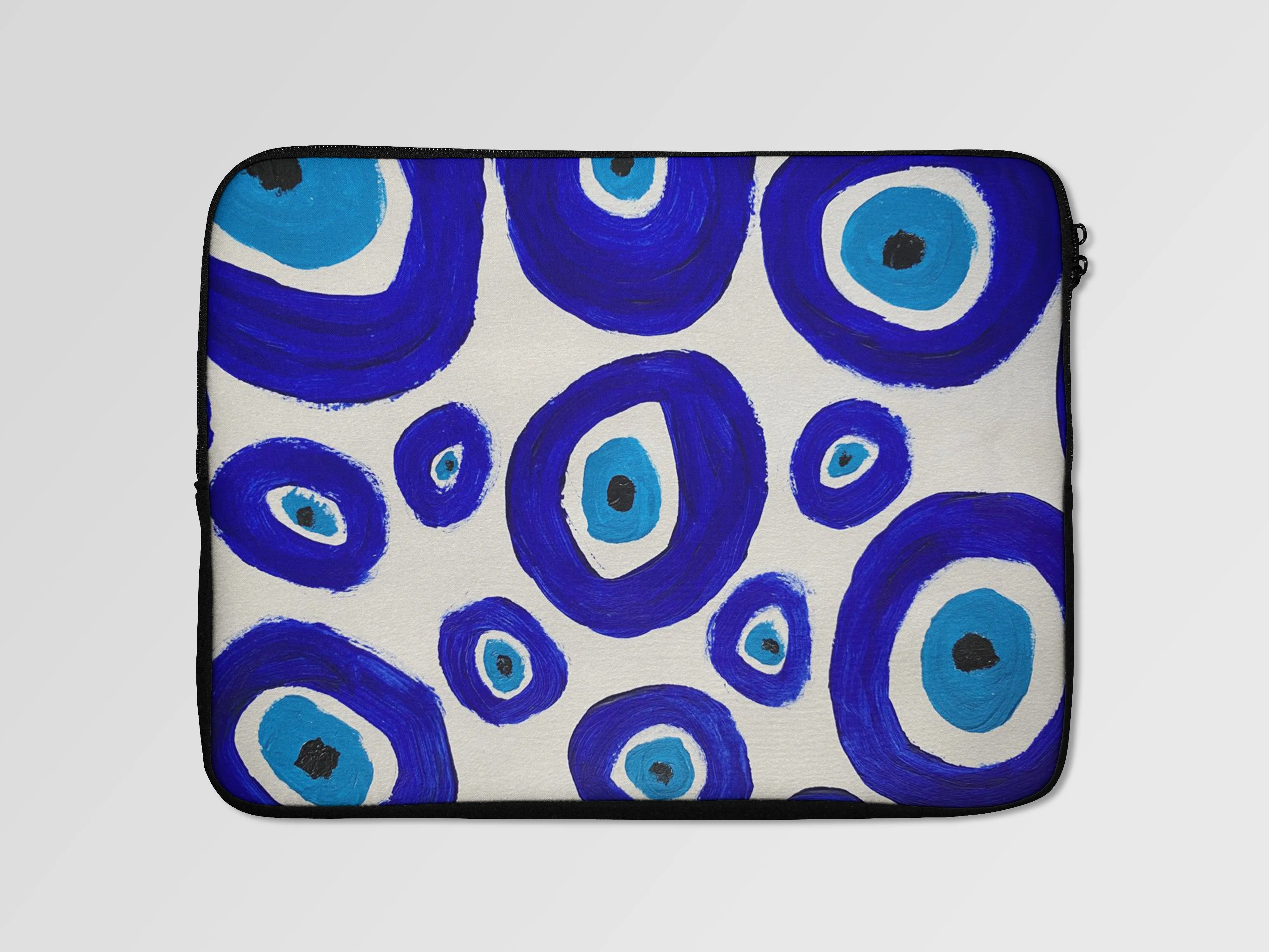 Evil Eye Abstract Laptop Sleeve Bag