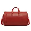 Factory wholesale Black PU leather luggage travel bag business suit bag men Duffel Travelling bag