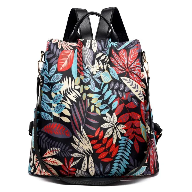 Fashion Style Female Anti-theft Backpack Oxford Cloth Bookbags for School Teenagers Girls Designer High Quality Travel Backpacks