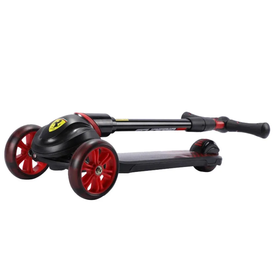 Ferrari Foldable Twist Scooter (Black)