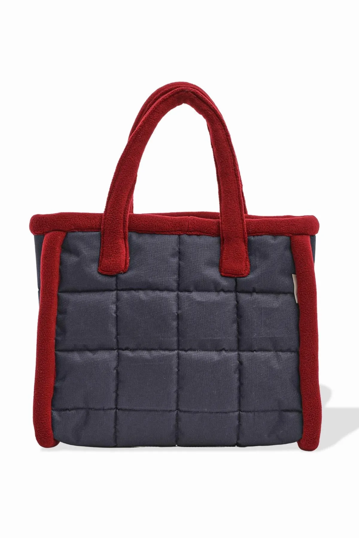 Fleece Framed Quilted Polyamide Canvas Plush Stylish Handbag for Women,CK-15