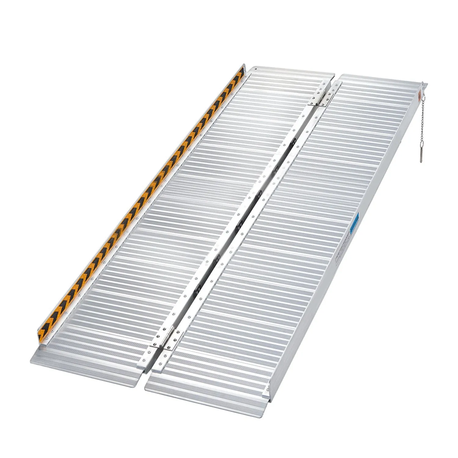 Foldable 5ft Aluminium Wheelchair Ramp, 272kg Capacity