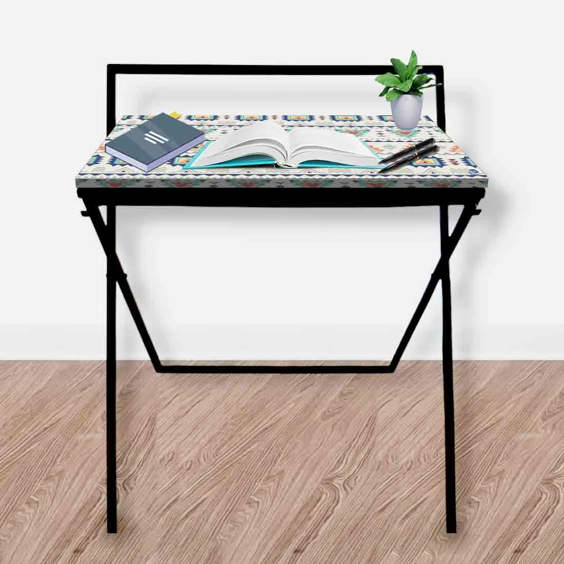 Foldable Computer Desk WFH Study Table for Bedroom