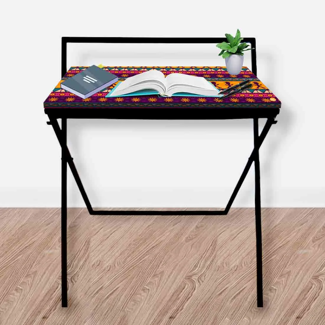 Foldable Computer Desk WFH Study Table for Bedroom