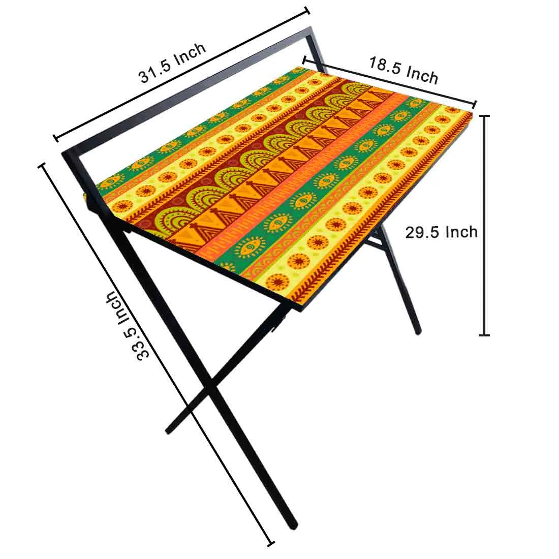 Foldable Computer Desk WFH Study Table for Bedroom