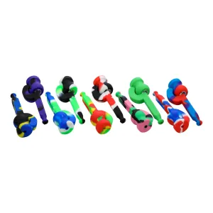 Foldable Silicone Hand Pipe - 5in