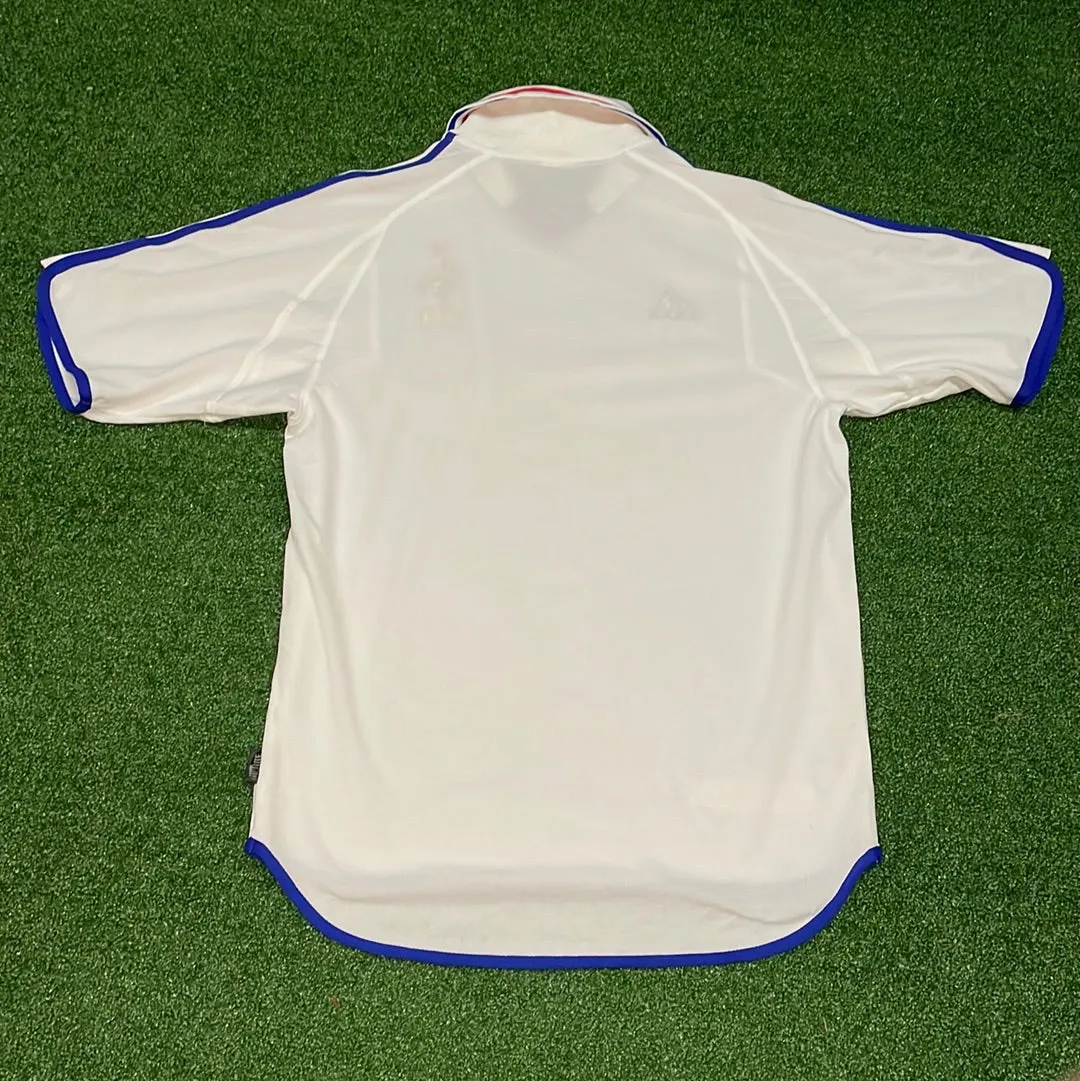 France 2000 Away Shirt - Small to Medium Adult - Superb Condition