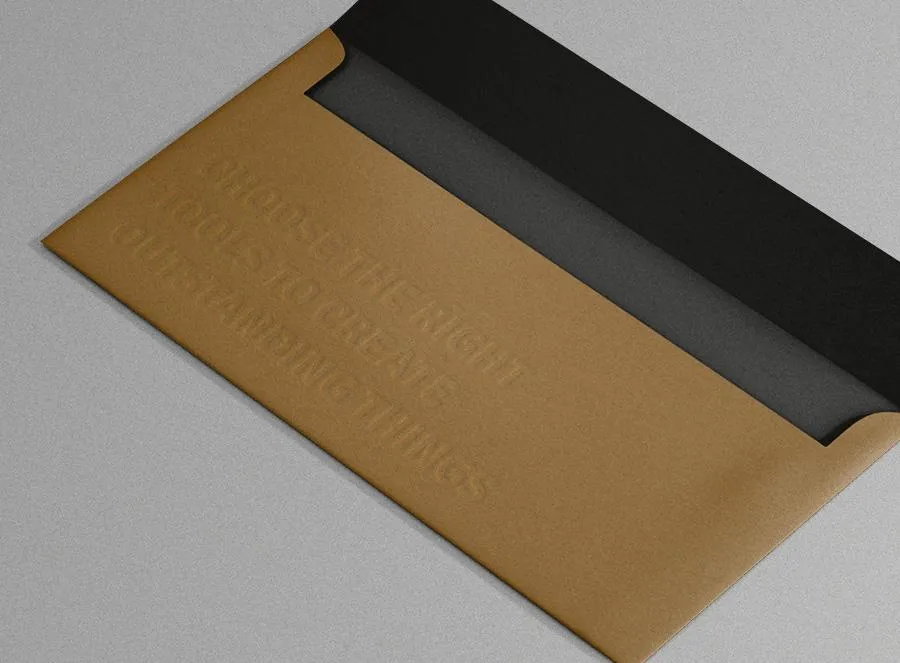 Free Business Envelope Mockup