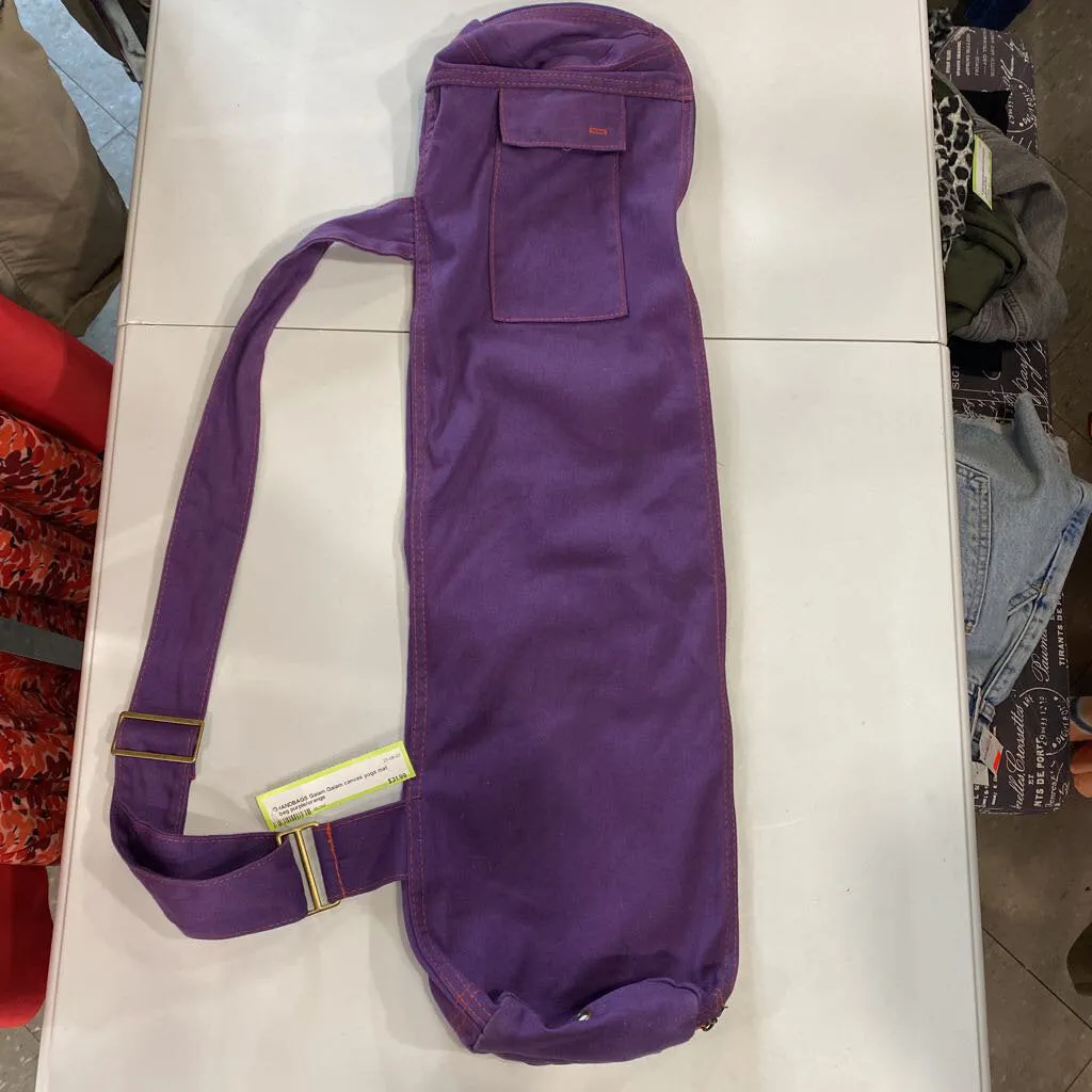 Gaiam canvas yoga mat bag