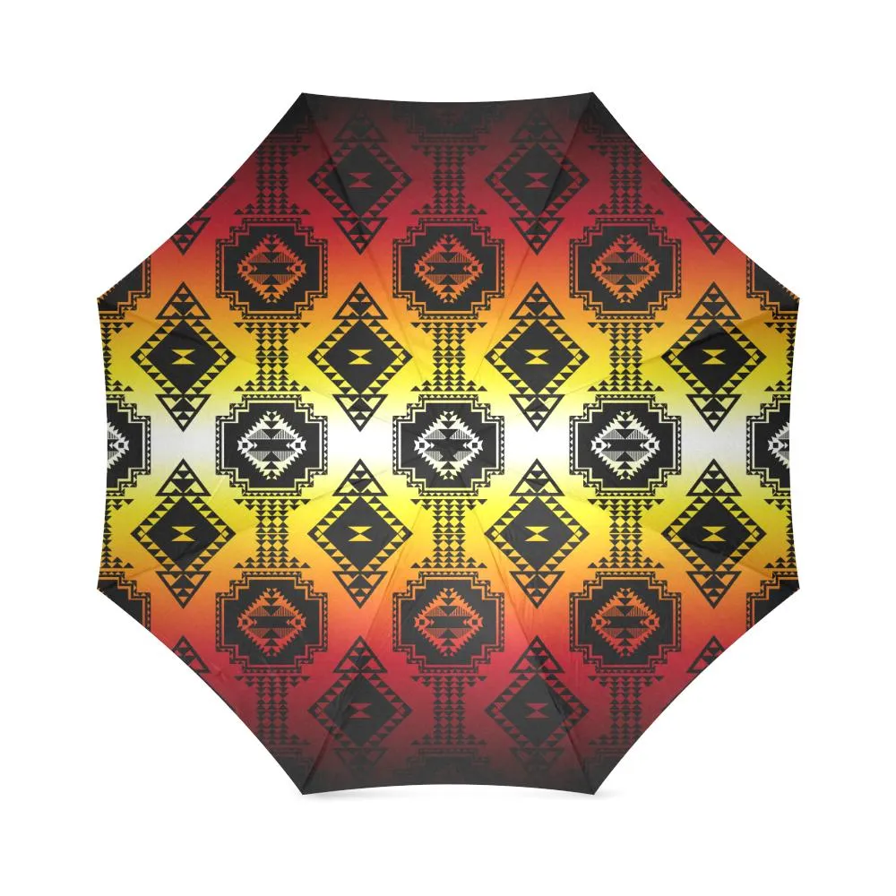 Gathering Fire Foldable Umbrella