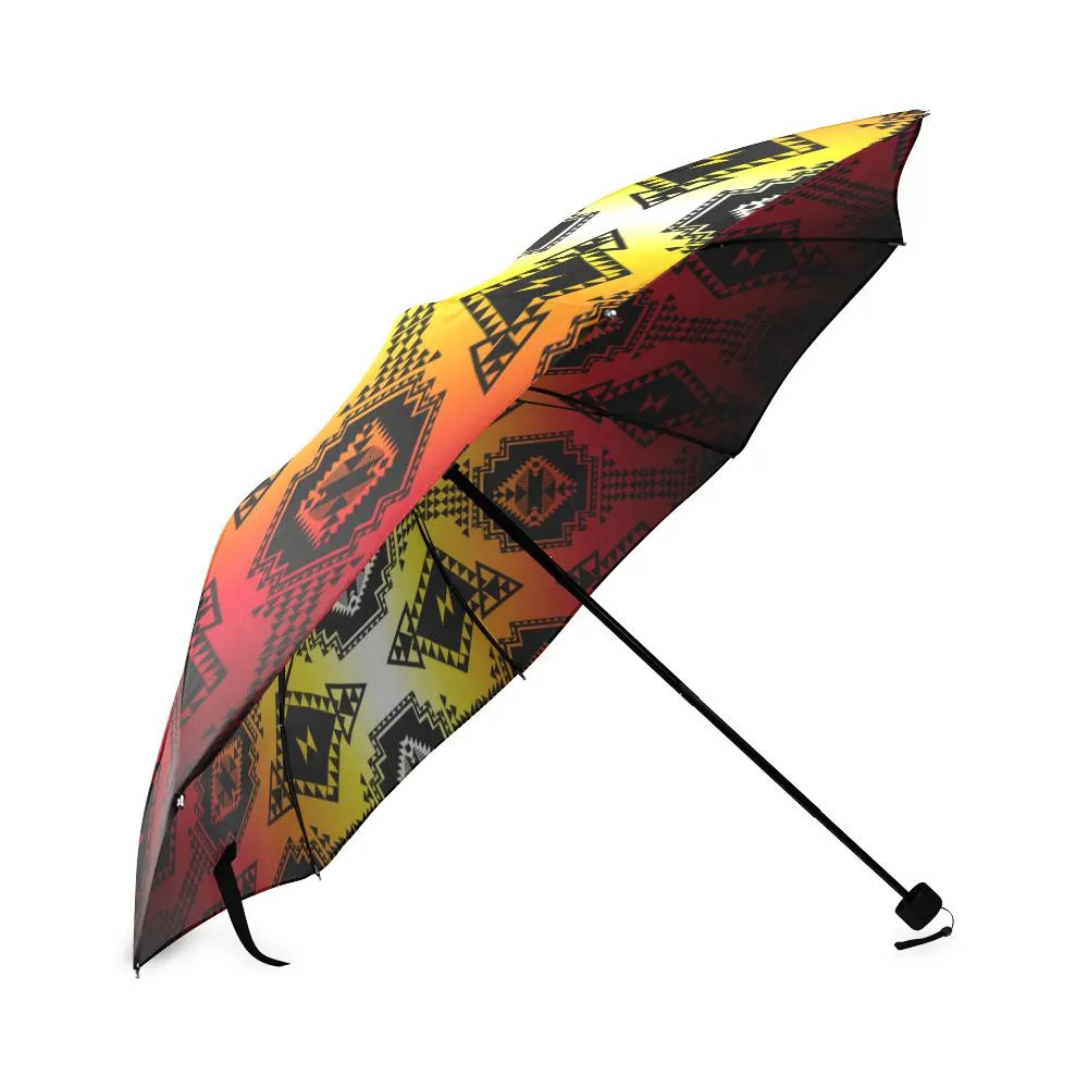 Gathering Fire Foldable Umbrella