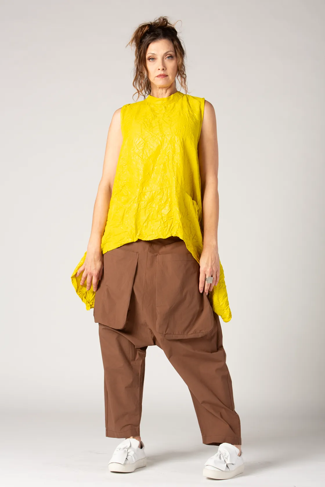 GERSHON Limonata Tunic in Yellow