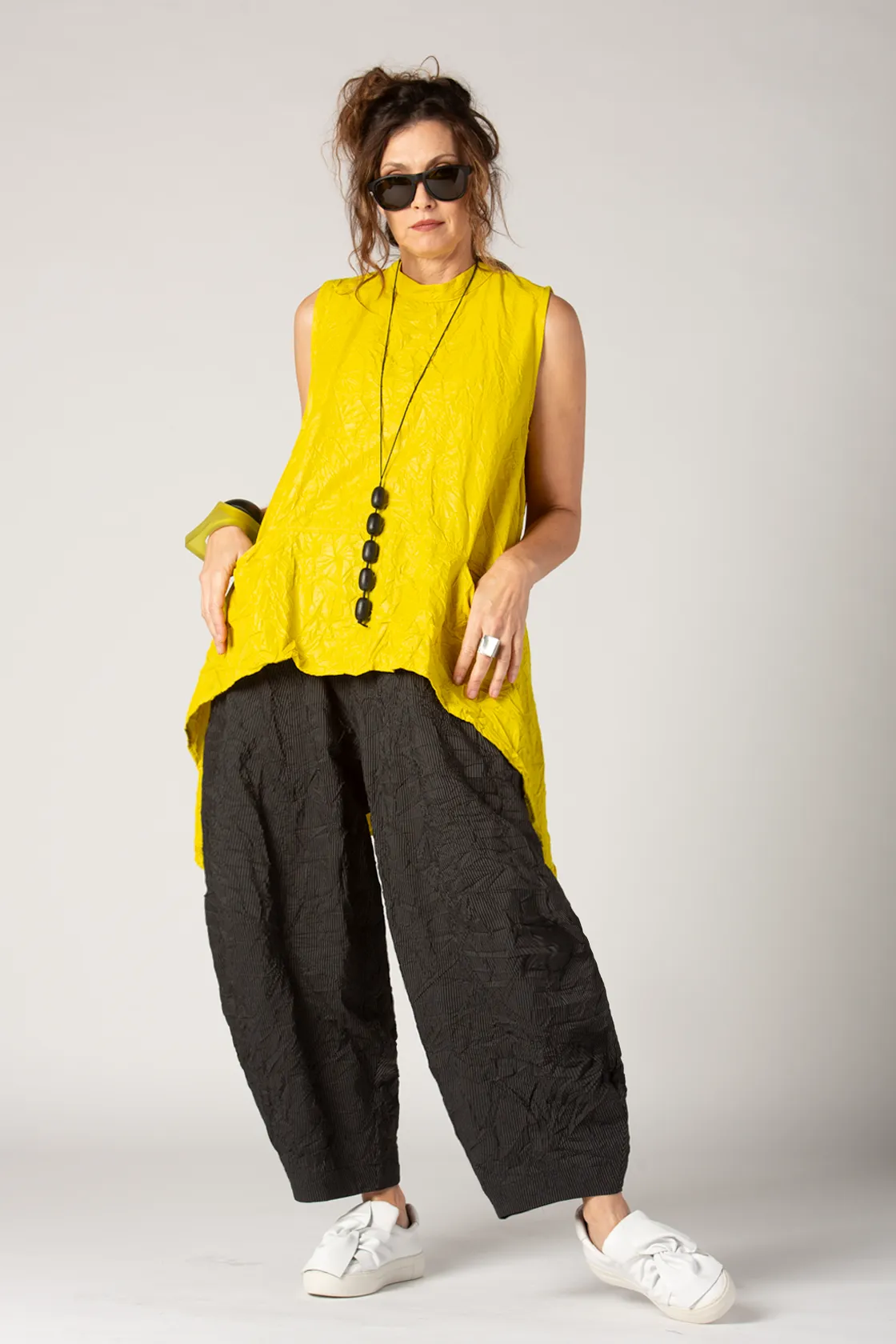 GERSHON Limonata Tunic in Yellow