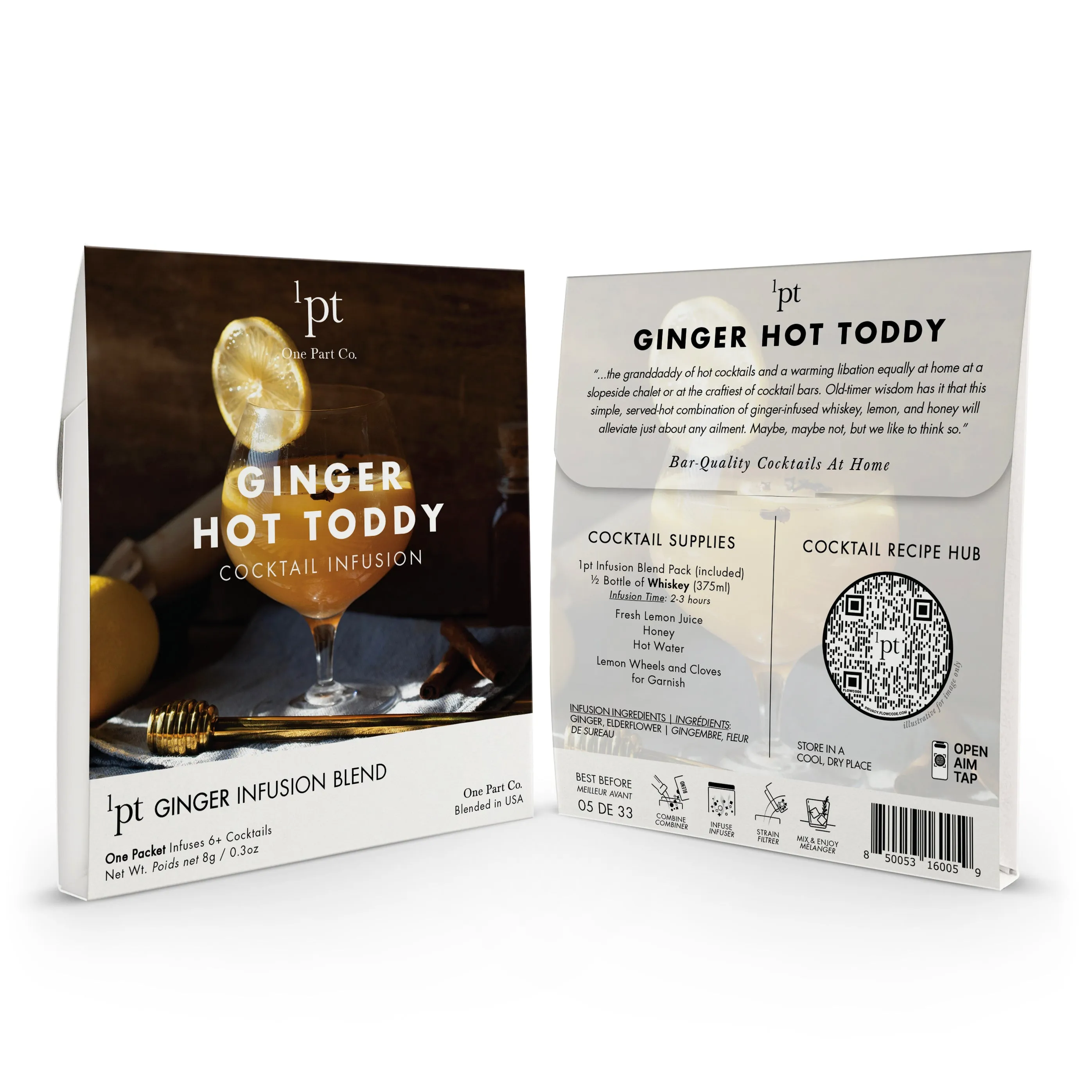 Ginger Hot Toddy Cocktail Pack