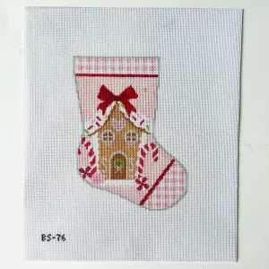 Gingerbread Magic Ornament Sized Stocking Canvas