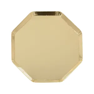 Gold Side Plates (x 8)