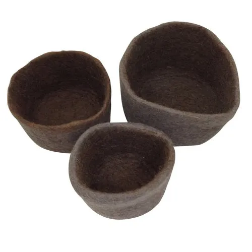 Grey Nesting Bowls - 3 pieces