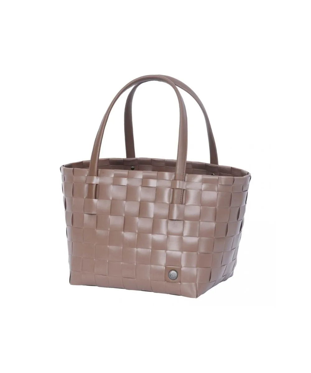 HANDED BY COLOR MATCH SHOPPER BAG