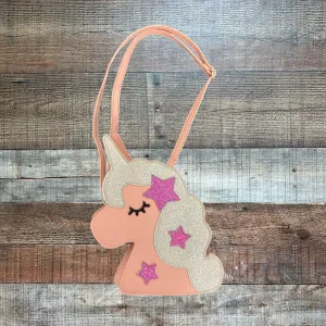 Hannah Banana by Sara Sara Glitter Unicorn Crossbody Bag (see notes, sold out online)