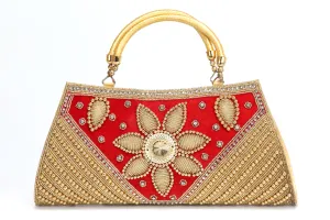 Heavy Beaded Wedding Batwa Purse