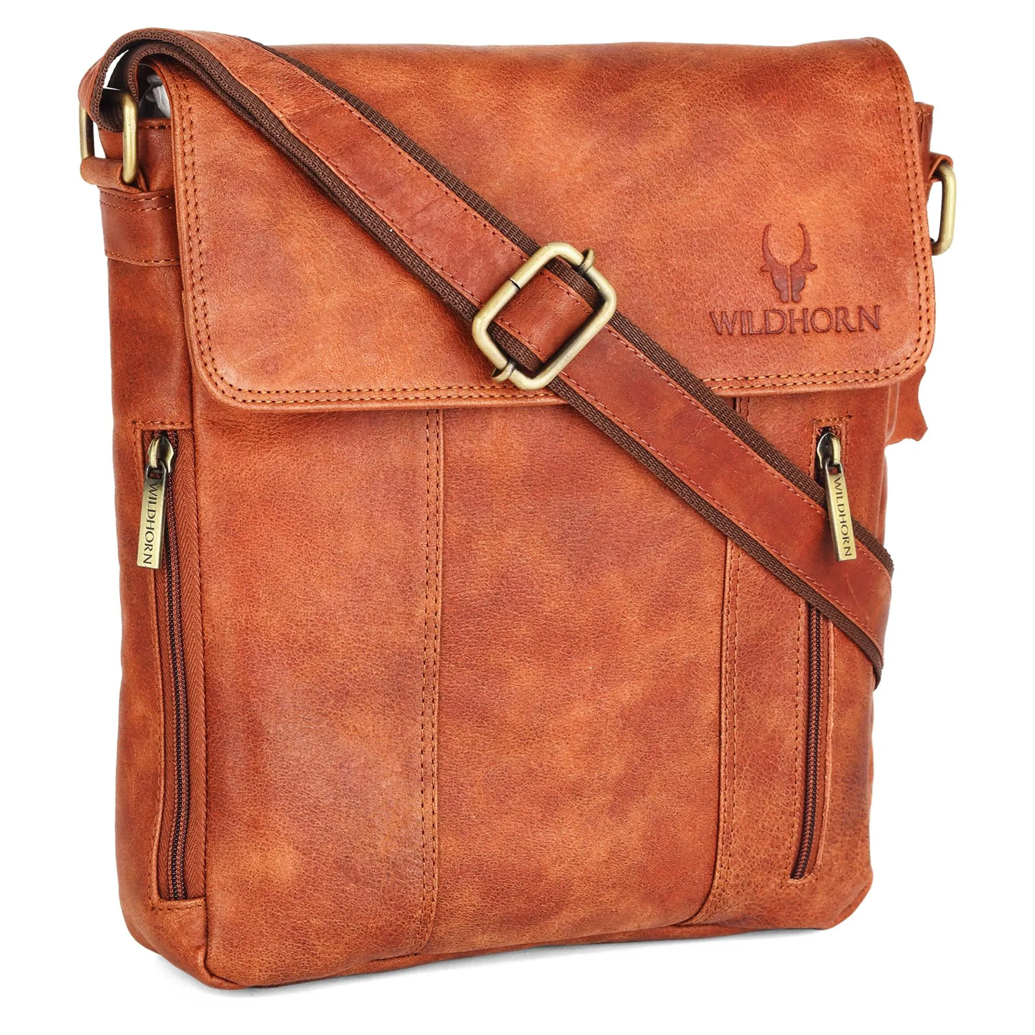 HIGHTOWER Leather Sling Bag for Men