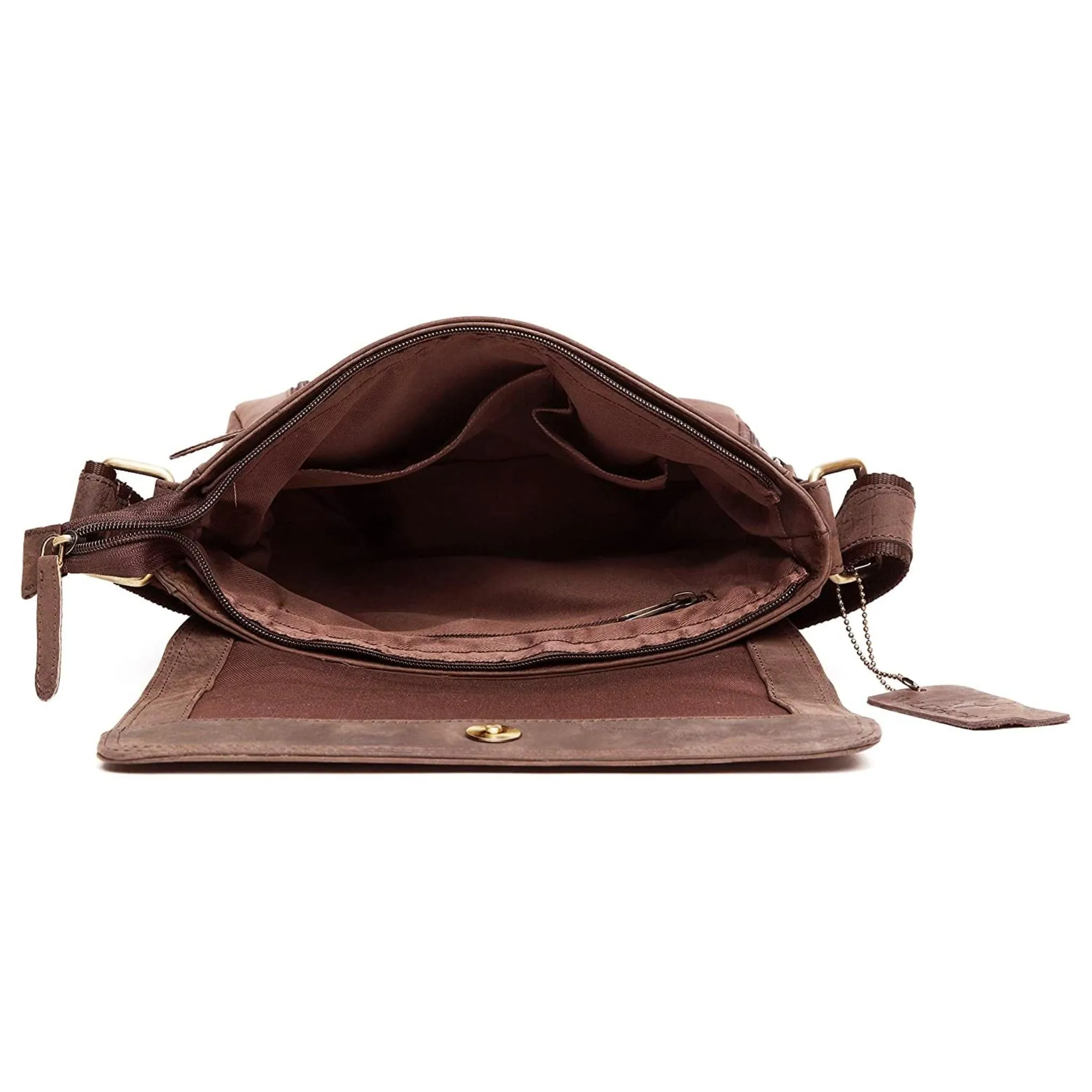 HIGHTOWER Leather Sling Bag for Men