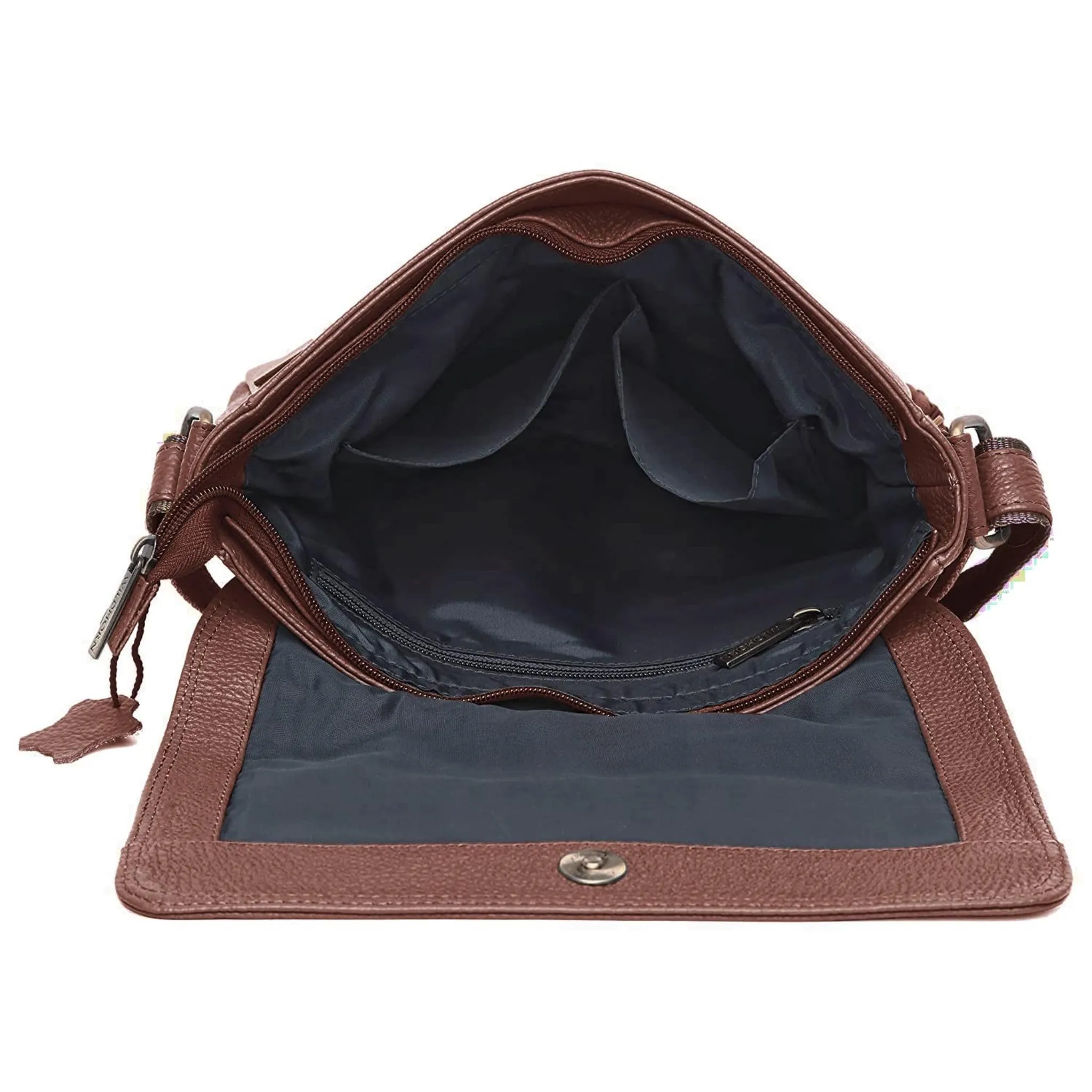 HIGHTOWER Leather Sling Bag for Men