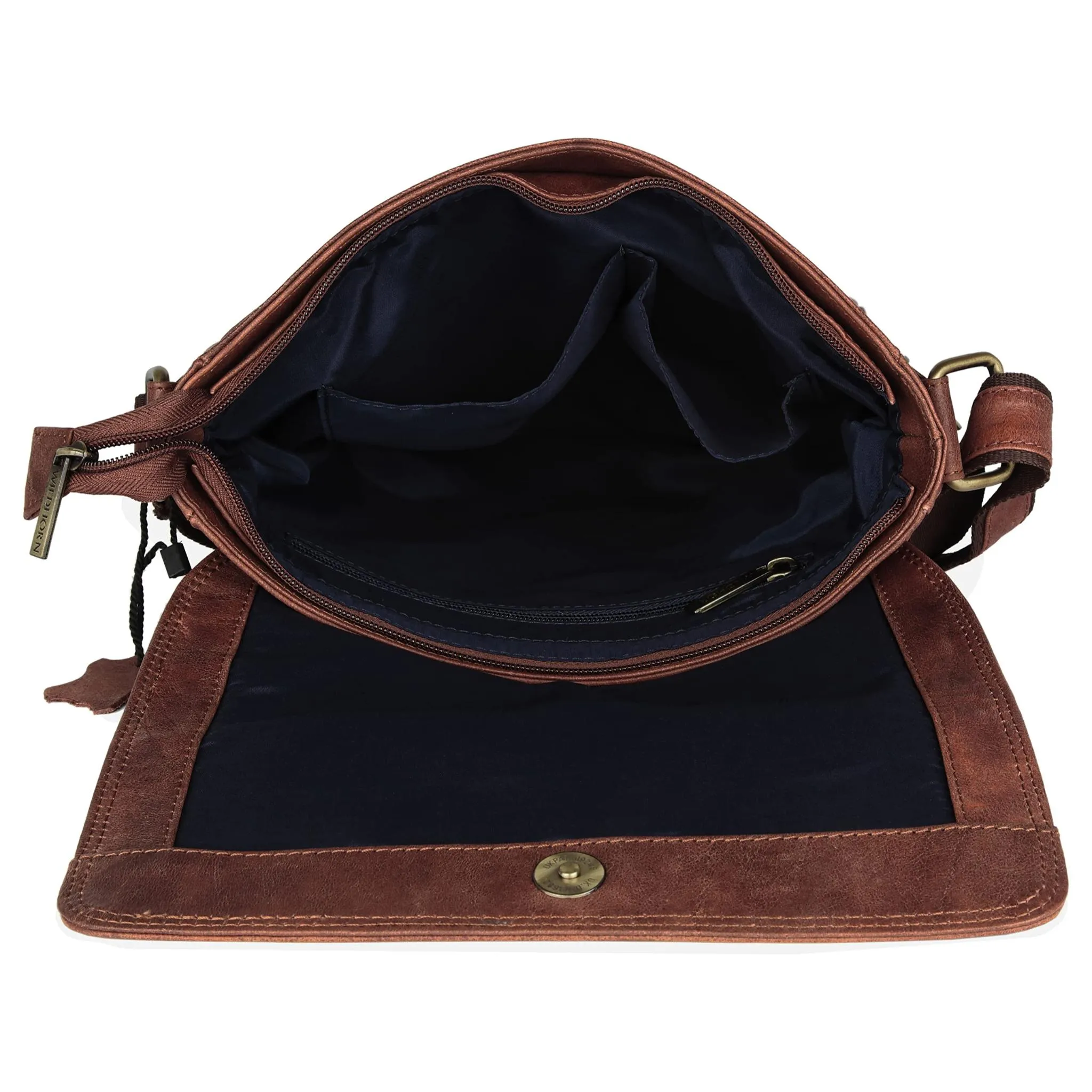 HIGHTOWER Leather Sling Bag for Men