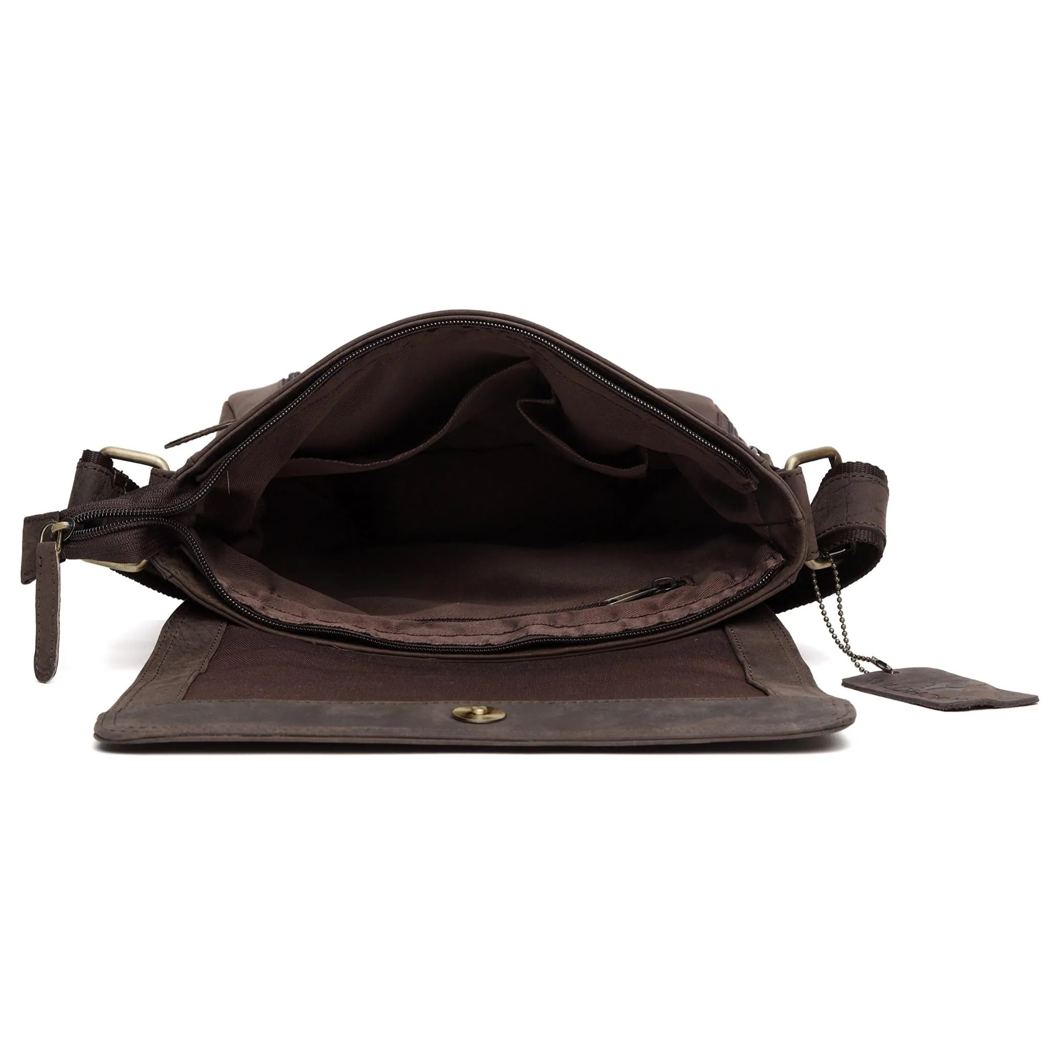 HIGHTOWER Leather Sling Bag for Men