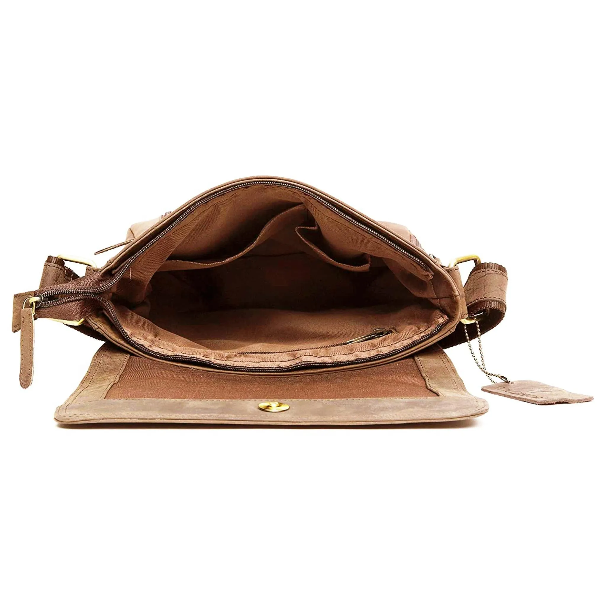 HIGHTOWER Leather Sling Bag for Men