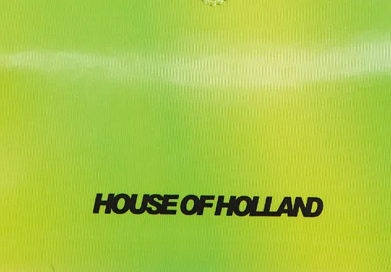 House of Holland Heart Cut Out Bag In Green