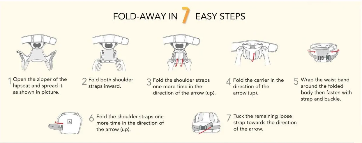 I-Angel Magic 7 Hip Seat Carrier