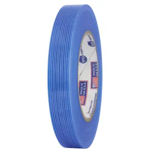 Intertape APL100B.5 APL100B 100# Bopp Removable Premium Blue Filament Tape