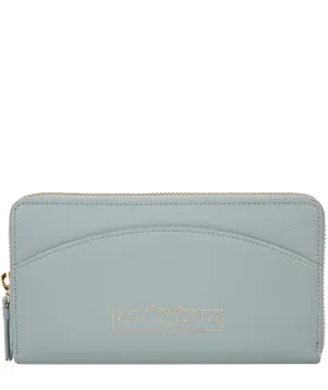 'Jenika' Cashmere Blue Leather Purse