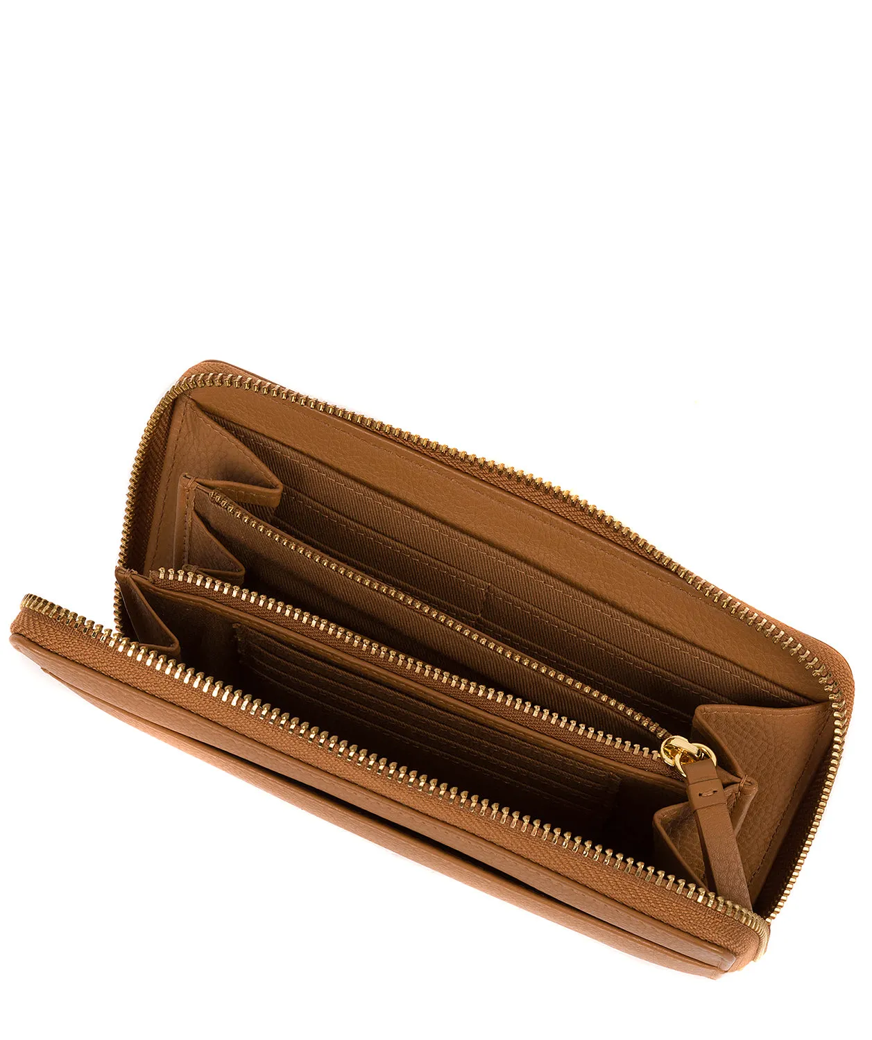 'Jenika' Tan Leather Purse