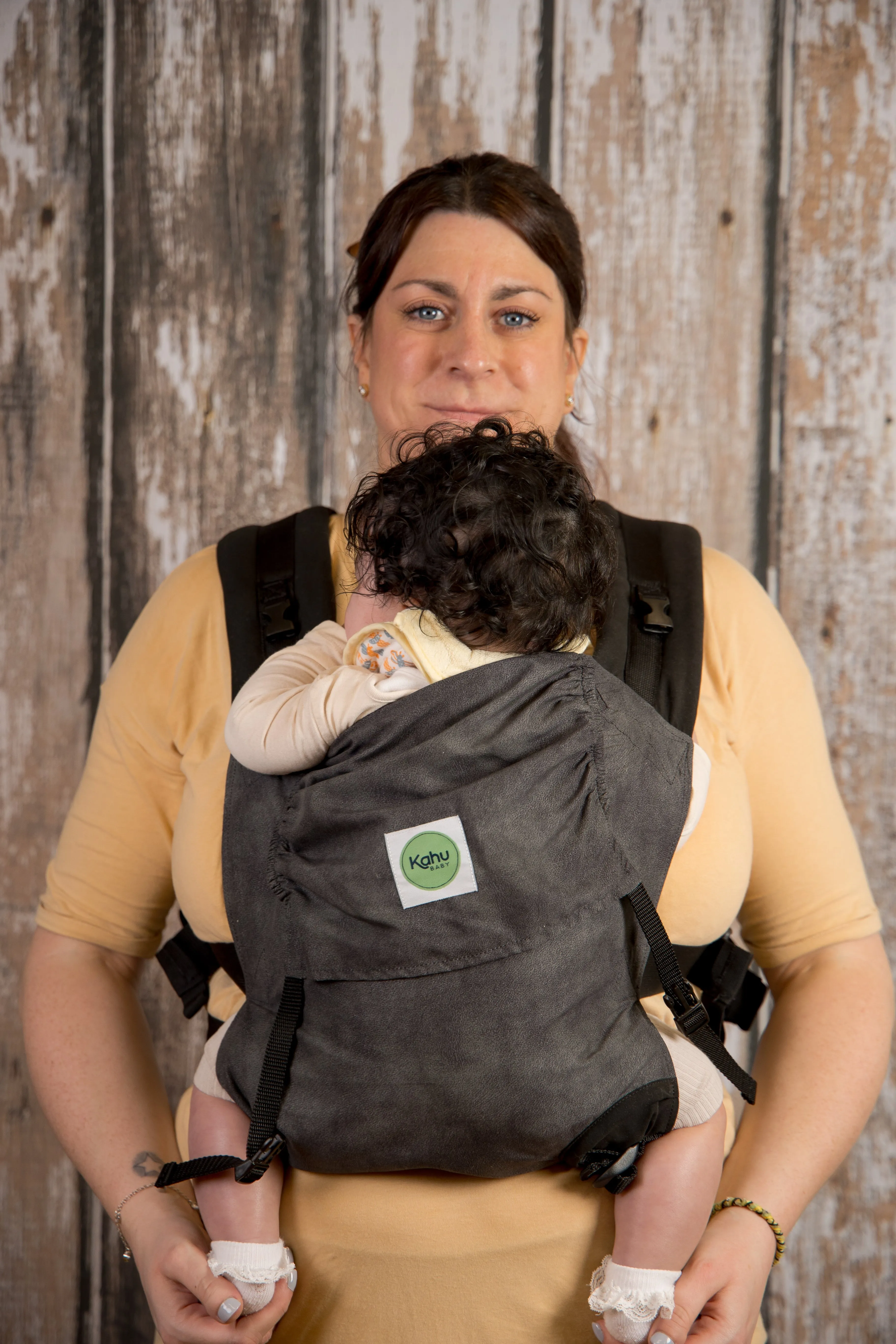 KahuBaby Sunshine Carrier - Cloudy Grey