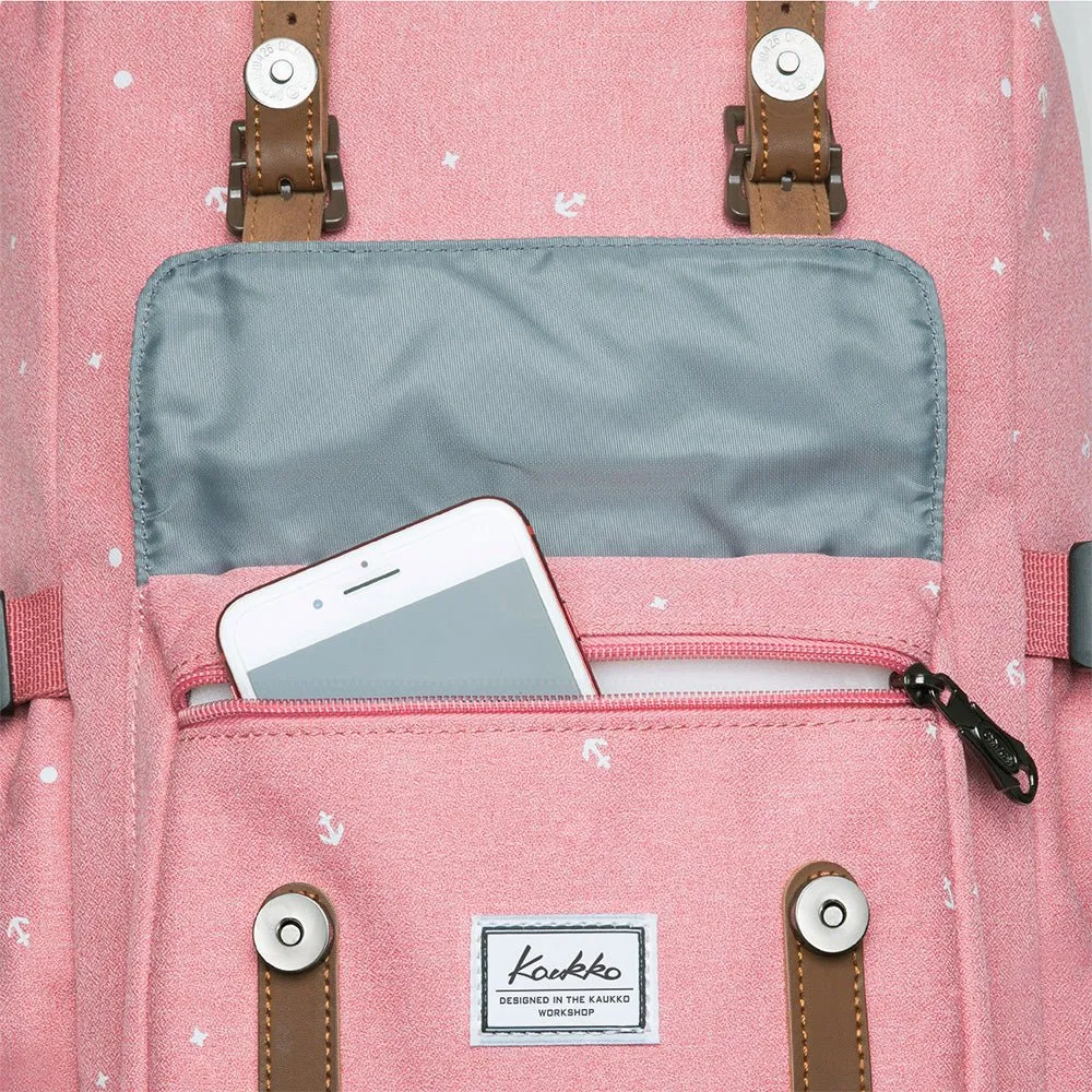 KAUKKO Backpack for city trips, EP5-13 ( Pink / 14L )