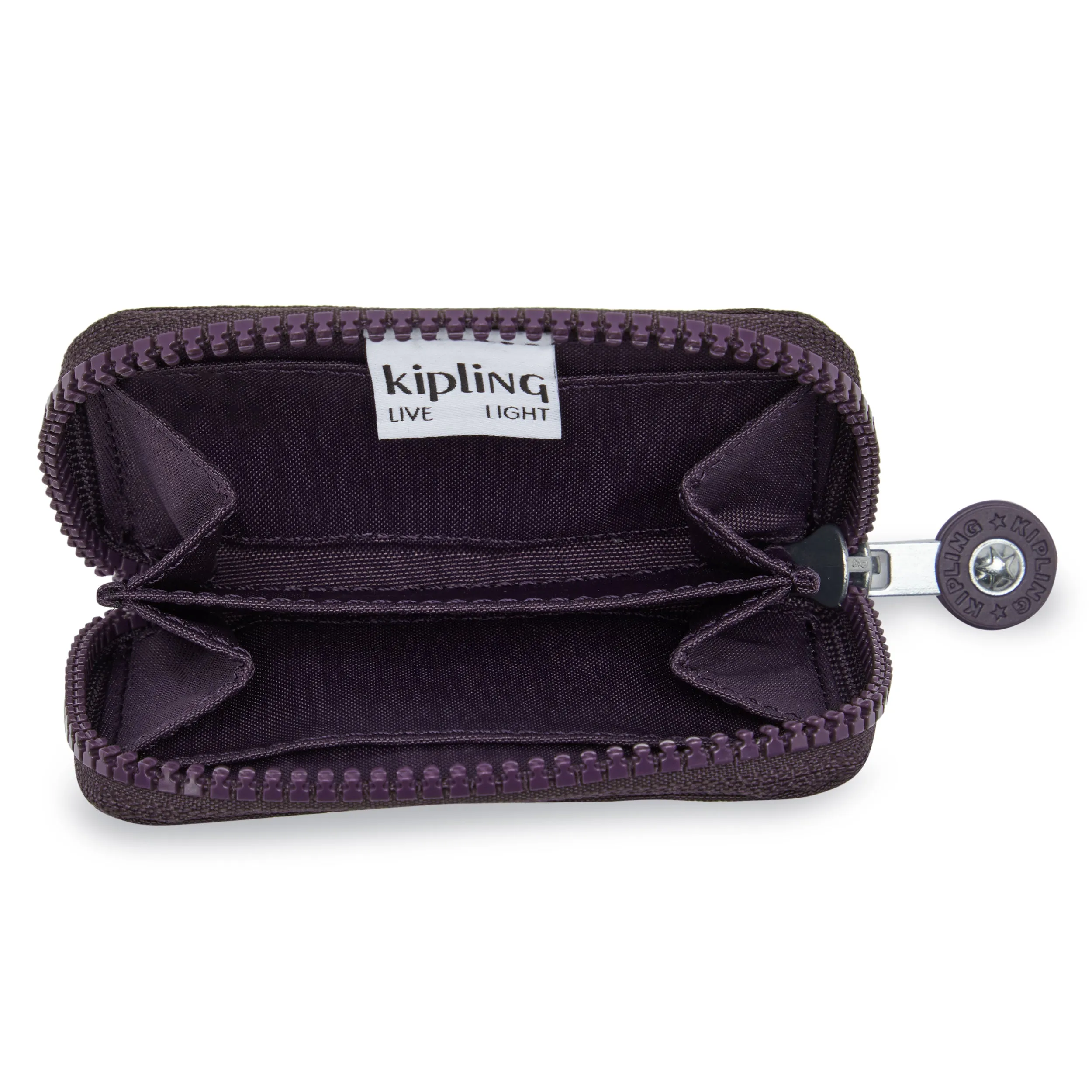 Kipling Cash Buddy Ultimate Plum Small Wallet I3051-67U