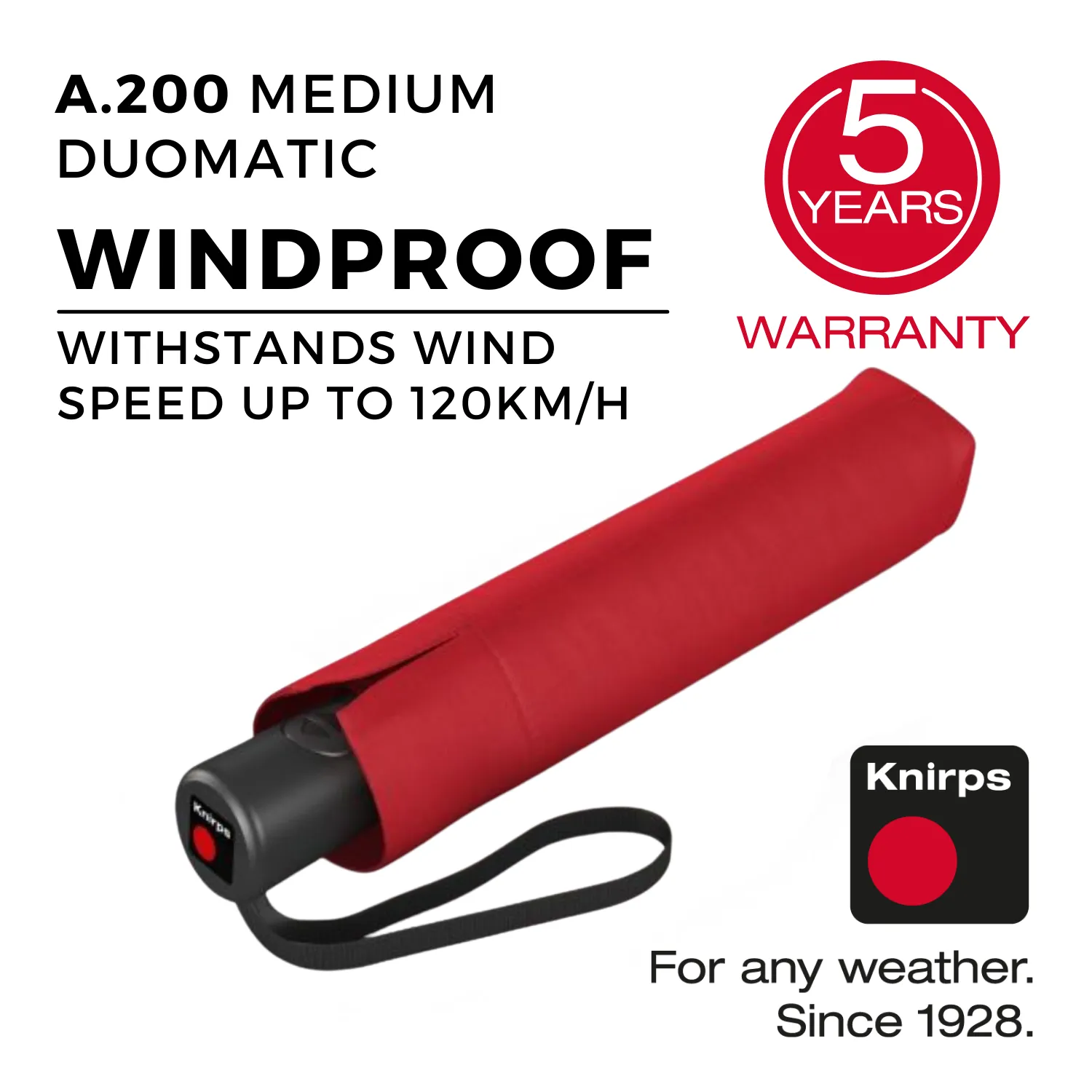 Knirps A.200 Medium Duomatic Umbrella V2