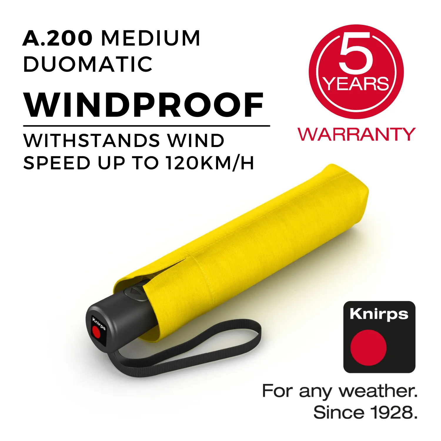 Knirps A.200 Medium Duomatic Umbrella