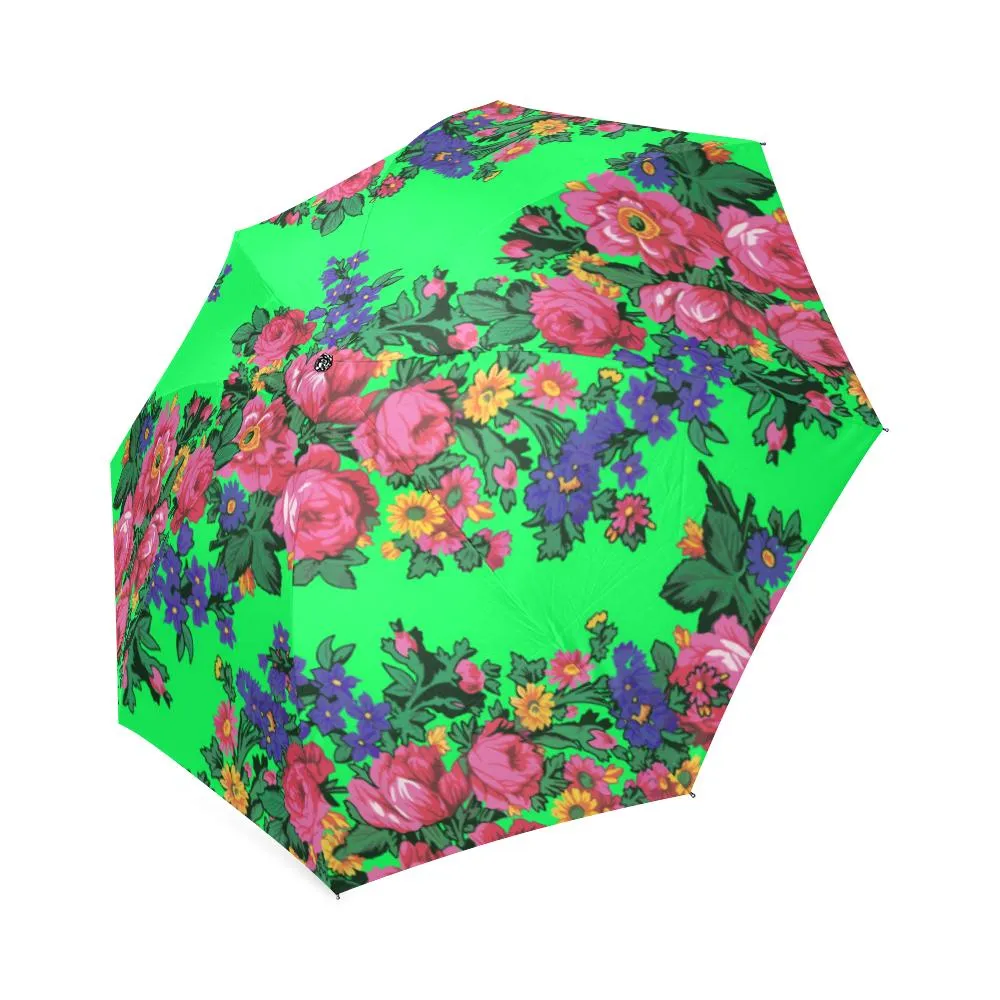 Kokum's Revenge Green Foldable Umbrella