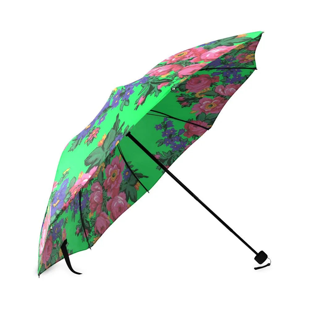 Kokum's Revenge Green Foldable Umbrella