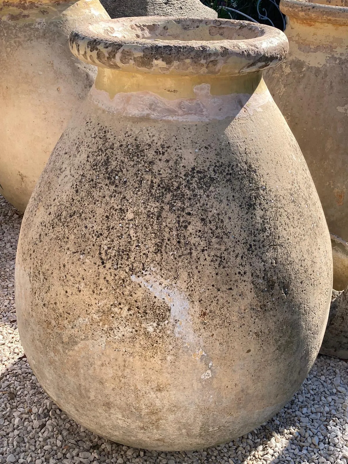 Large nineteenth-century Biot jar