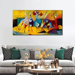 Large Picasso Abstract Canvas Print (160cm) - Painted by Pablo Picasso. Bold & Beautiful Design Statement. Ready to be Framed or Mounted.