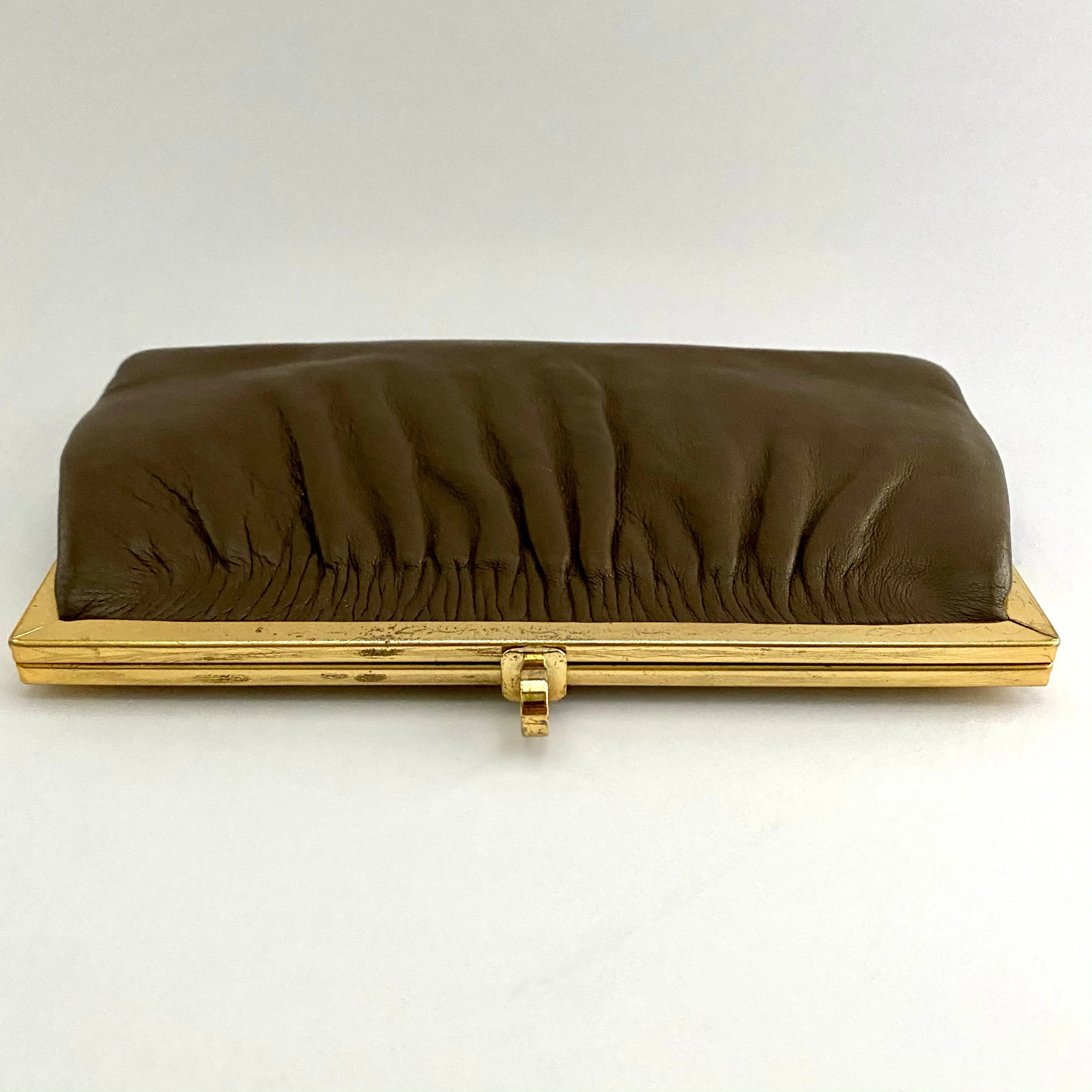 Late 50s/ Early 60s Etra Leather Clutch