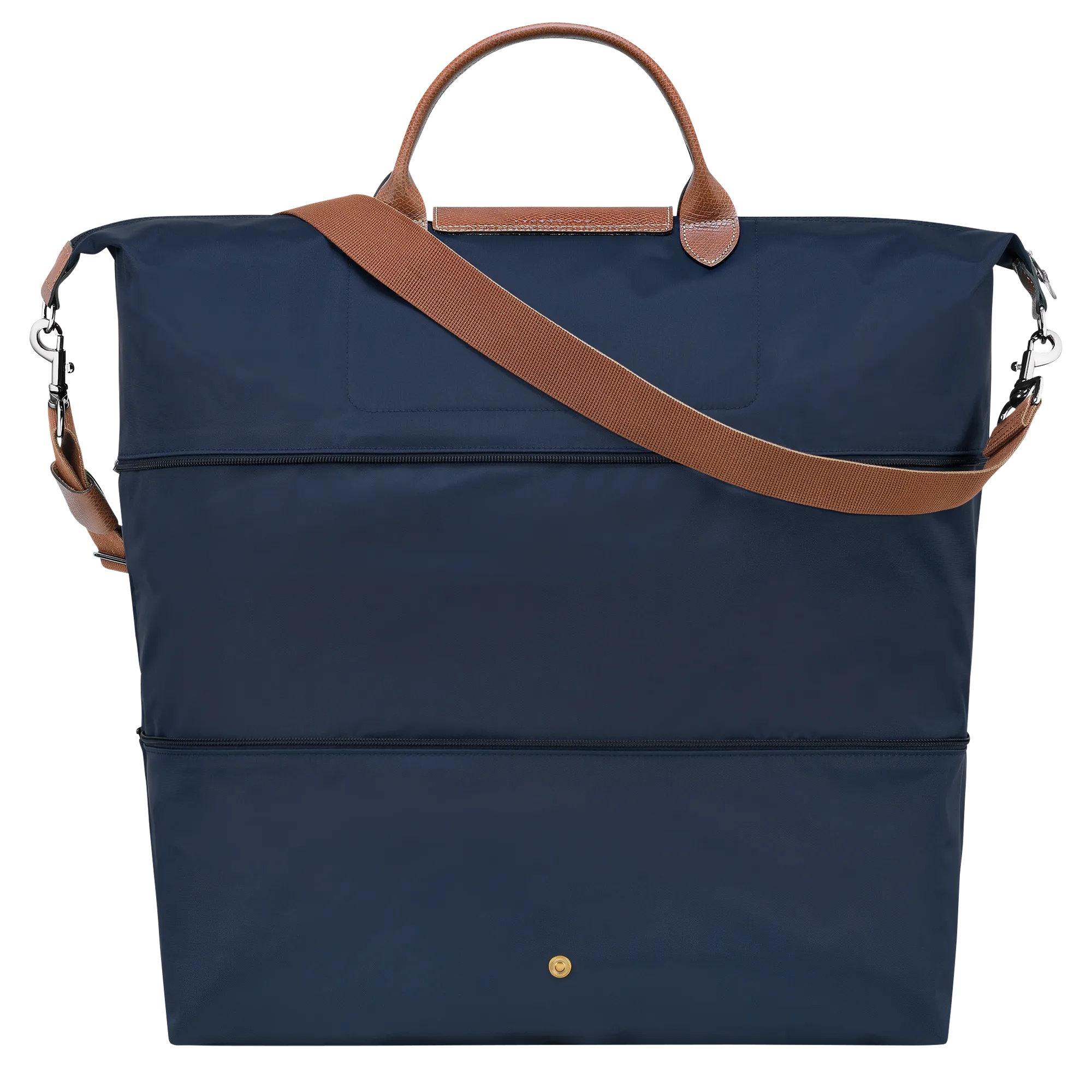 Le Pliage Original Expandable Travel Bag Recycled Canvas - Navy