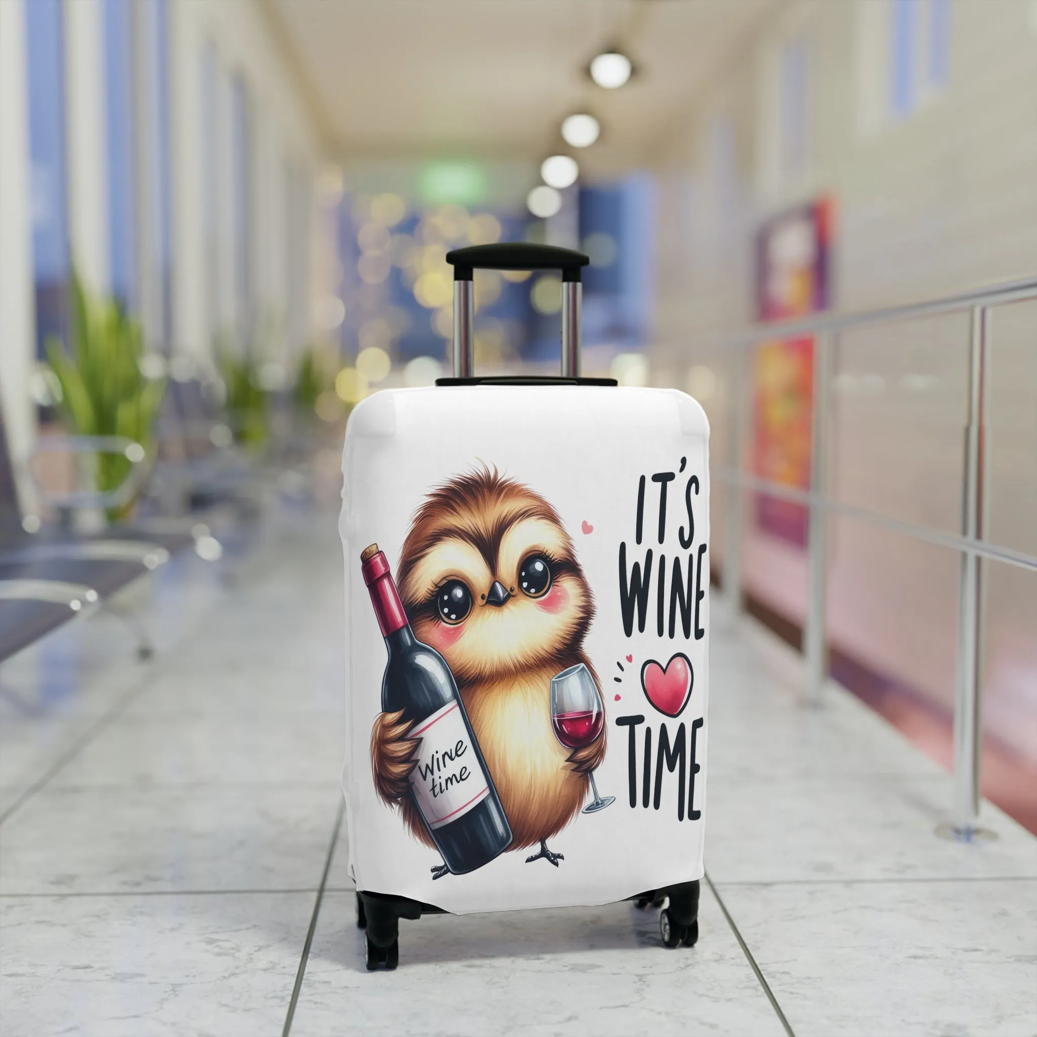 Luggage Cover, Cute Bird, awd-1640